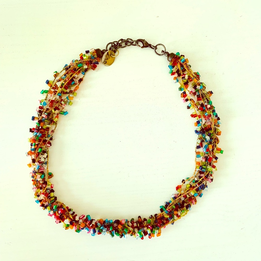 Multi-color Beaded Necklace